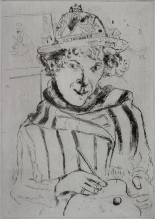 Punta Secca Chagall - Autoportrait au Chapeau Orné