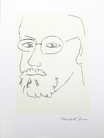 Manifesti Matisse (After) - Autoportrait de trois quarts