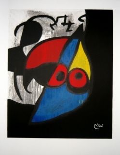 Litografia Miró - Avant la lettre