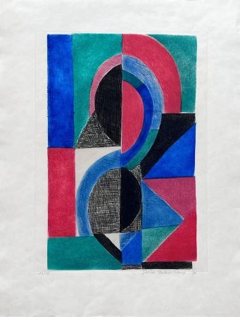 Acquaforte E Acquatinta Delaunay - Avec moi-même 