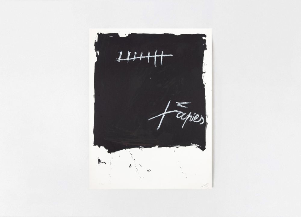 Litografia Tàpies - AVL 110 