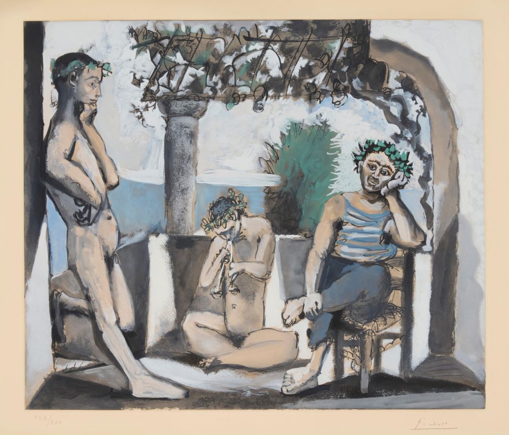 Acquatinta Picasso - Bacchanale