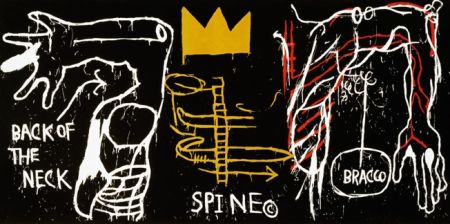 Serigrafia Basquiat - Back of the Neck