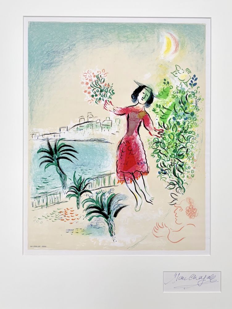 Litografia Chagall - Baie des Anges