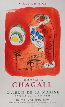 Libro Illustrato Chagall - Baie des Anges, la sirène rouge