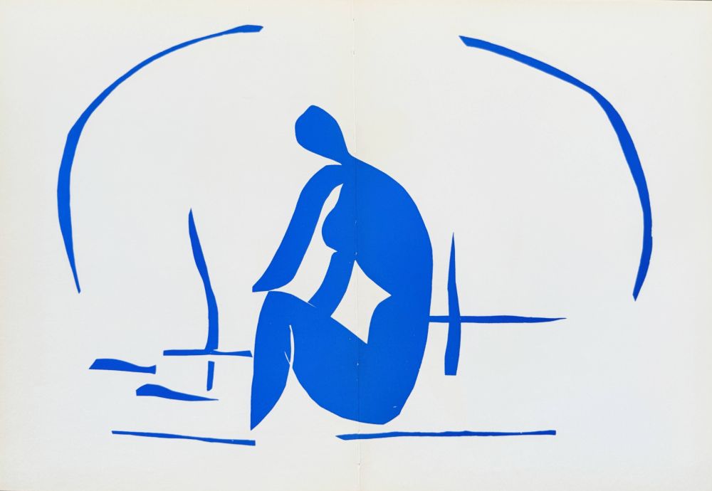 Litografia Matisse - Baigneuse Dans Les Resaux