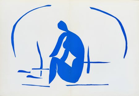 Litografia Matisse - Baigneuse Dans Les Resaux