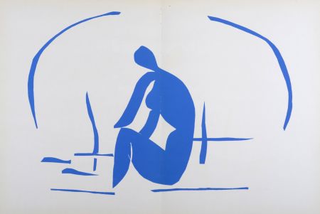 Litografia Matisse (After) - Baigneuse dans les roseaux I, 1958
