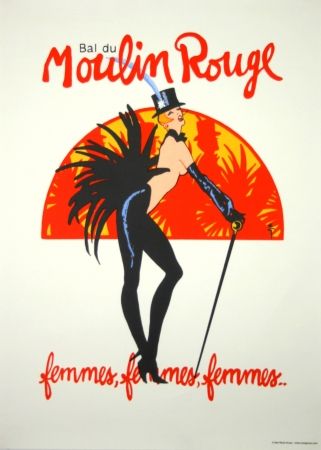 Serigrafia Gruau - Bal du Moulin Rouge 