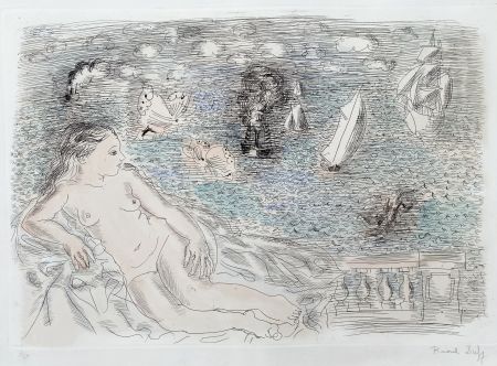 Multiplo Dufy - Balcon Sur La Mer (Baigneuse aux Papillons)