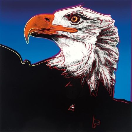 Serigrafia Warhol - Bald Eagle