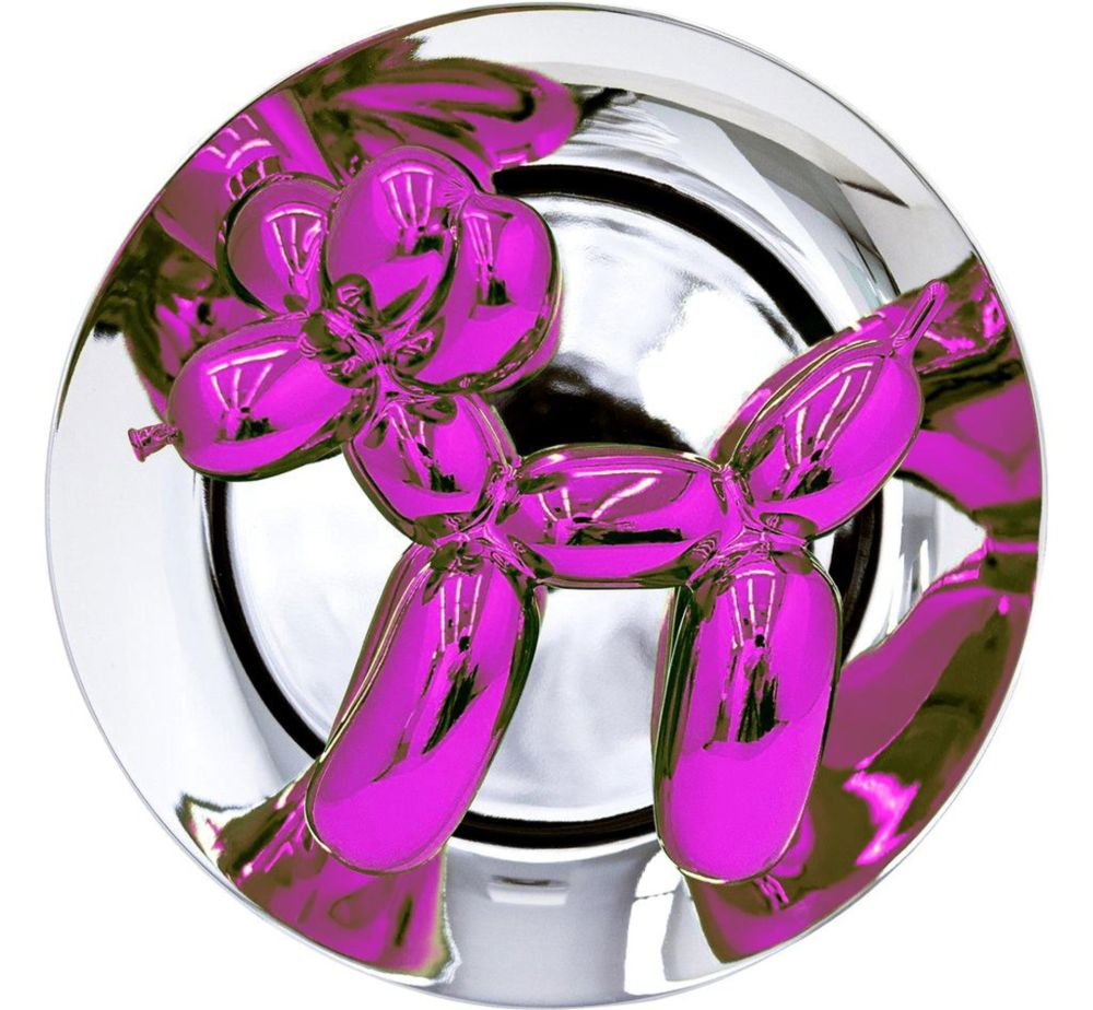 Multiplo Koons - Balloon Dog (Magenta)