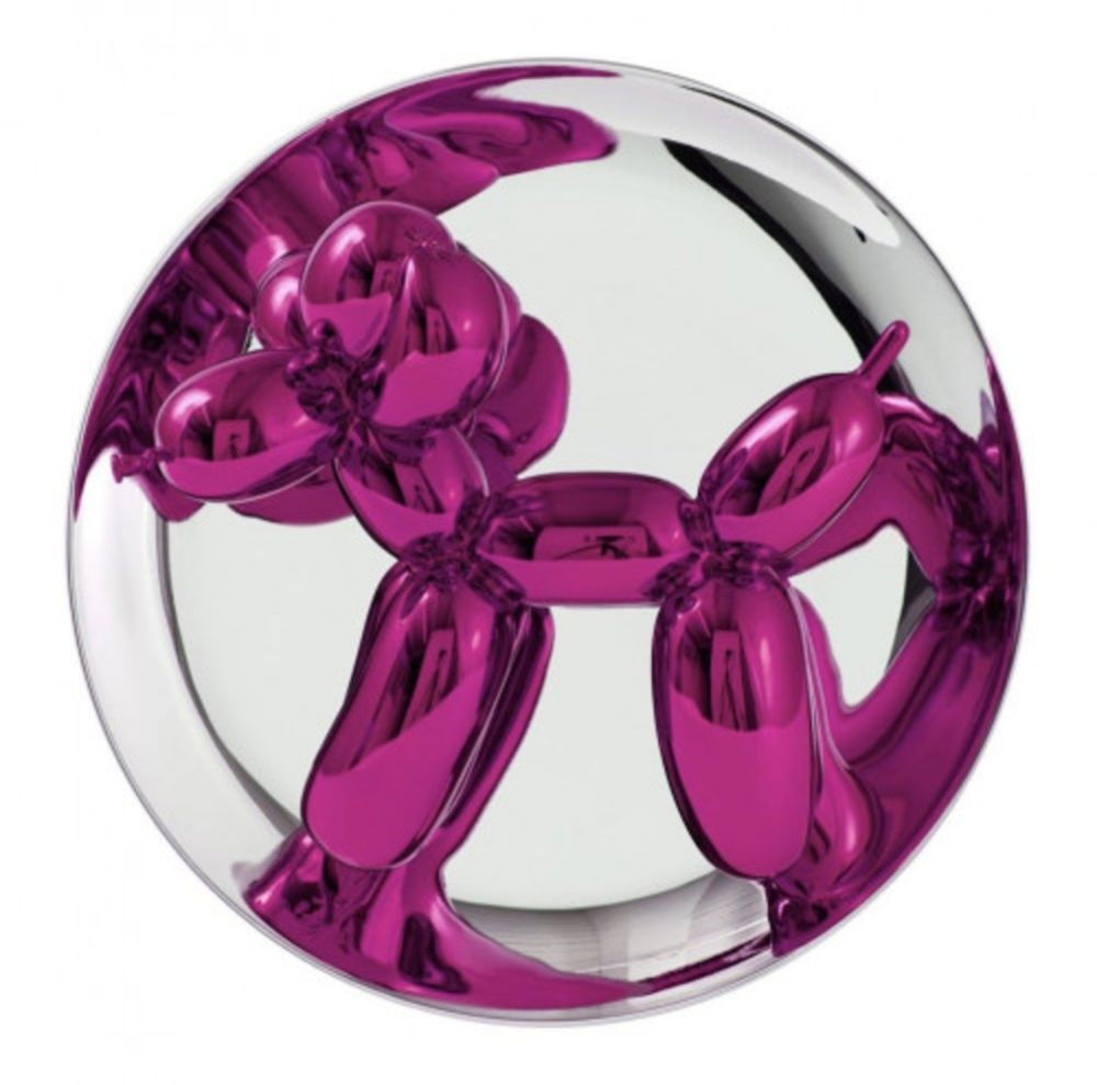 Multiplo Koons - Balloon Dog (Magenta)