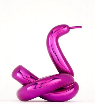 Non Tecnico Koons - Balloon Swan (Magenta)