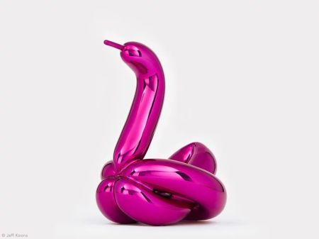 Multiplo Koons - Balloon swan pink L ( After)