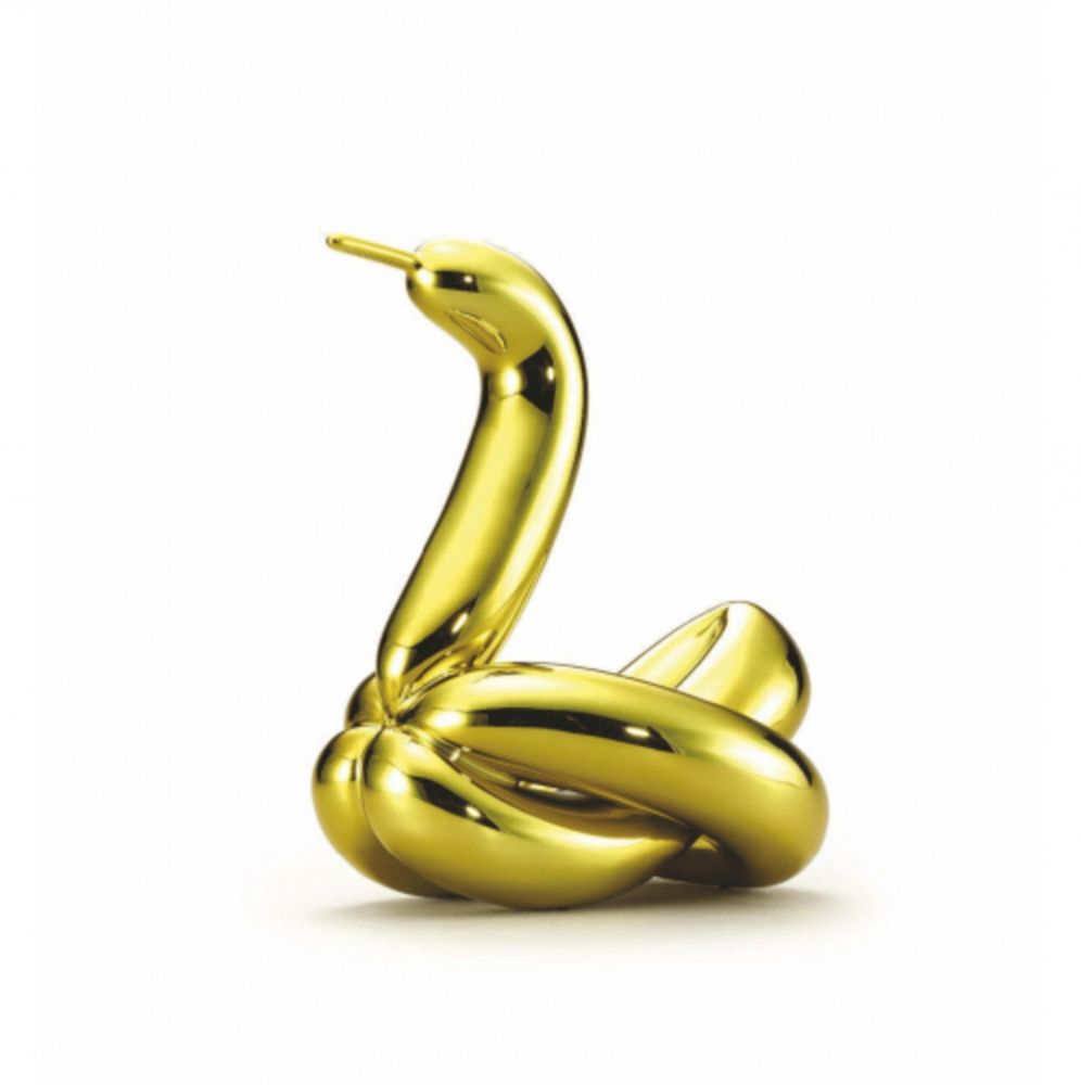 Multiplo Koons - Balloon Swan (Yellow)