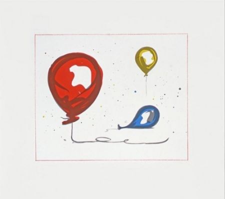 Litografia Oldenburg - Balloons