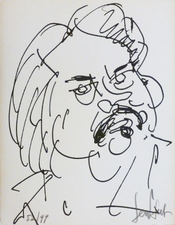 Litografia Paul  - Balzac