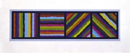 Non Tecnico Lewitt - Bands Not Straight in Four Directions (multicoloured)