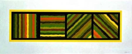 Non Tecnico Lewitt - Bands Not Straight in Four Directions (yellow)