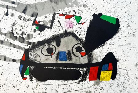 Litografia Miró - Barcelona II 