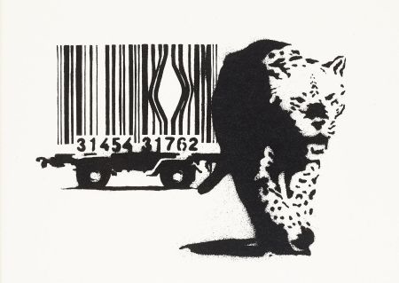Serigrafia Banksy - Barcode