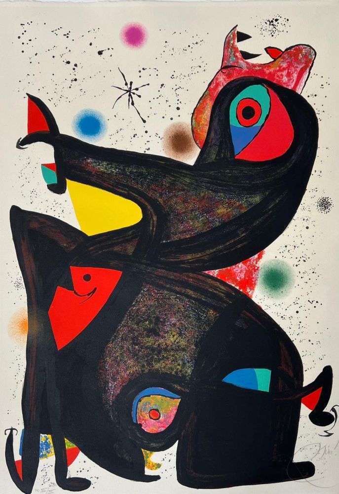 Litografia Miró - Barnabé