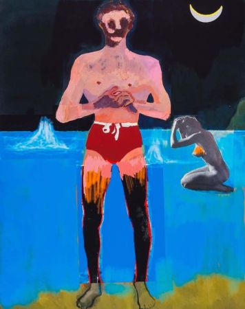 Serigrafia Doig - Bather for secession