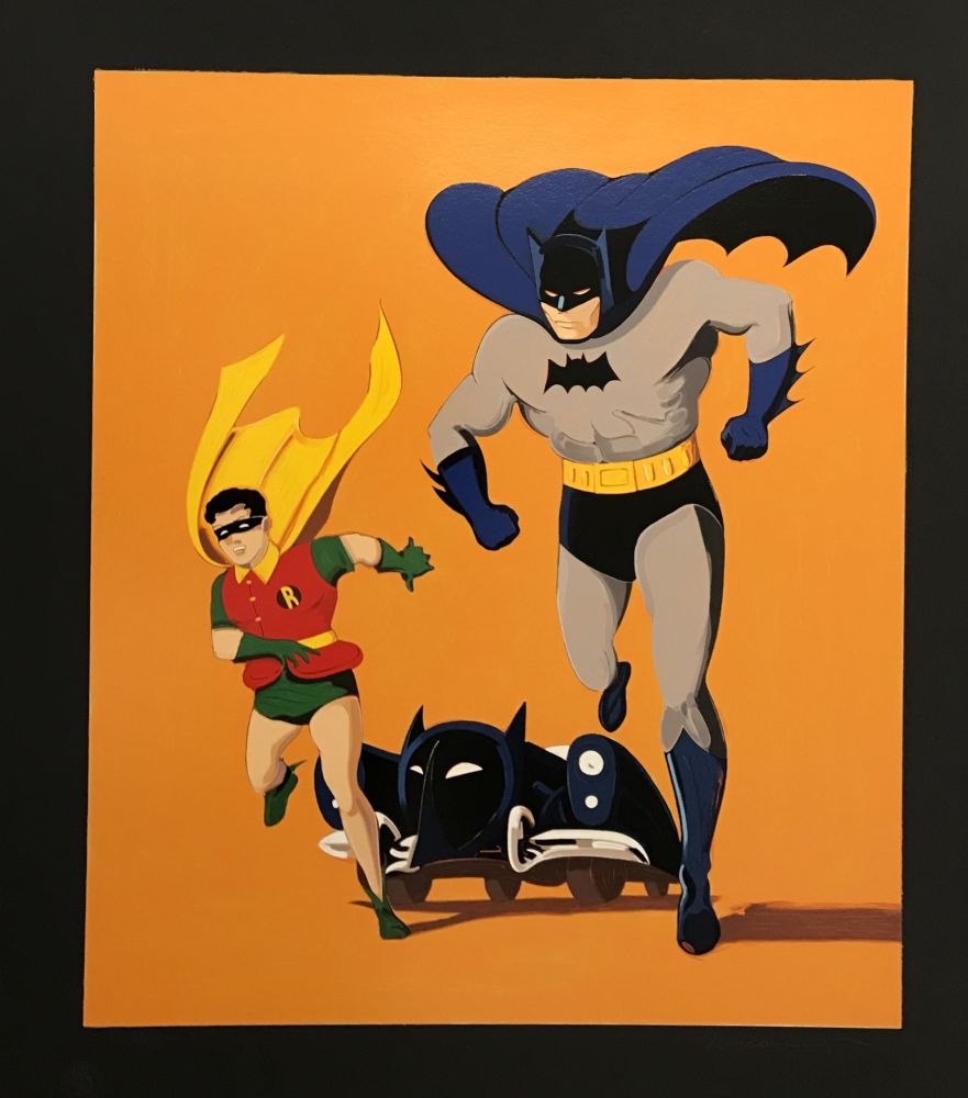 Serigrafia Ramos - Batman, Robin and Batmobile