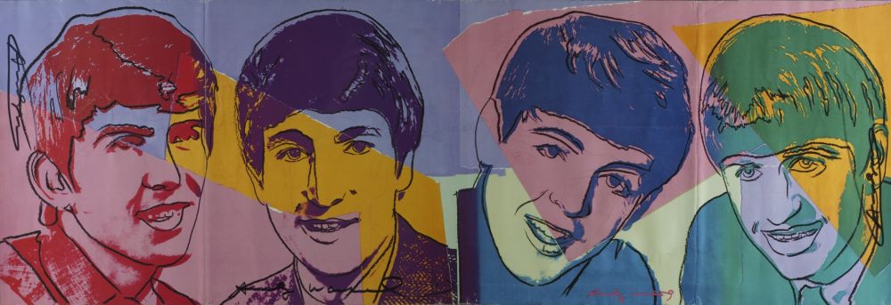 Serigrafia Warhol - Beatles  - miths
