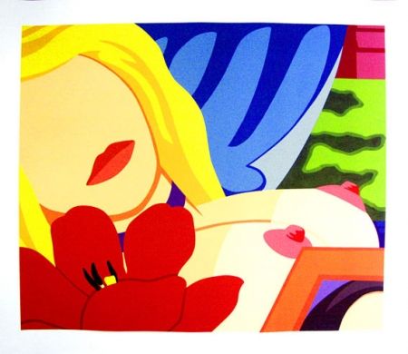 Litografia Wesselmann - Bedroom blonde