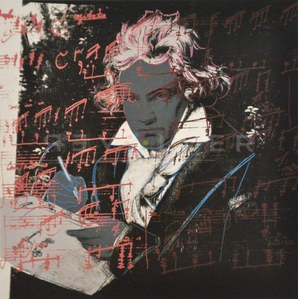 Serigrafia Warhol - Beethoven (FS II.391)