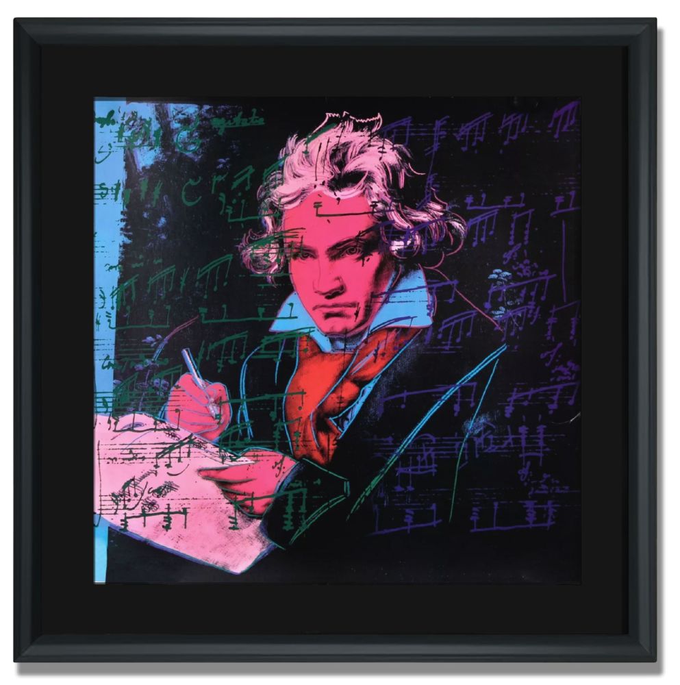 Serigrafia Warhol - Beethoven (FS II.392)