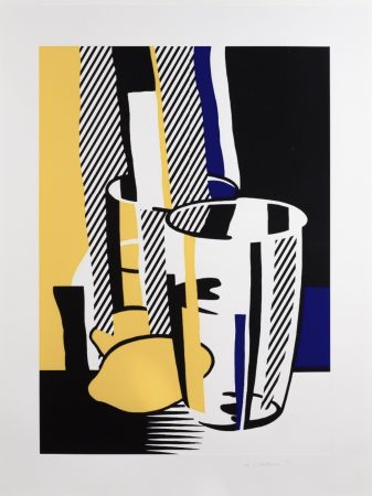 Litografia Lichtenstein - Before the Mirror (from Mirrors of the Mind portfolio)