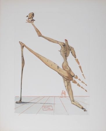Litografia Dali - Bertrand de Born