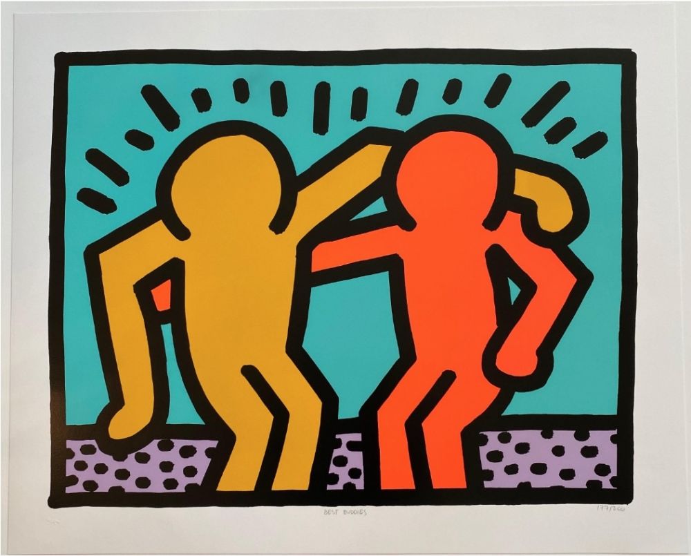 Serigrafia Haring - Best Buddies