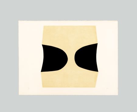 Incisione Burri - Bianchi e neri I-C