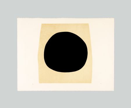 Litografia Burri - Bianchi e neri I-F