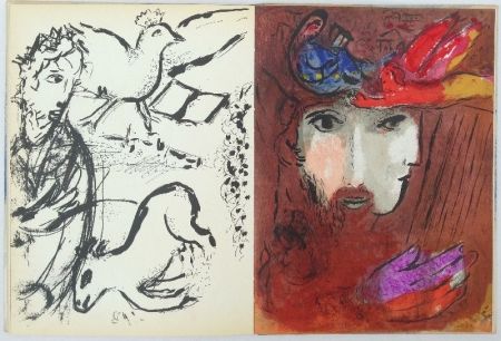 Libro Illustrato Chagall - Bible. Verve, Vol. VIII, N. 33 et 34