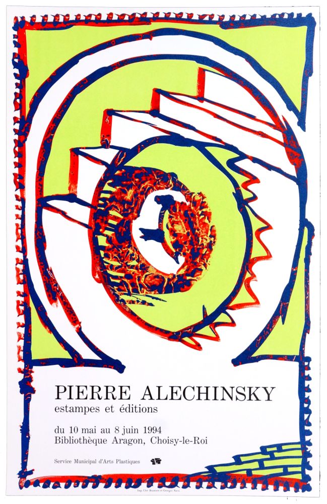 Manifesti Alechinsky - Bibliothèque Aragon