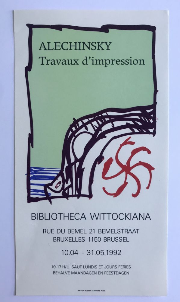 Manifesti Alechinsky - Bibliothèque Wittockiana / Bruxelles