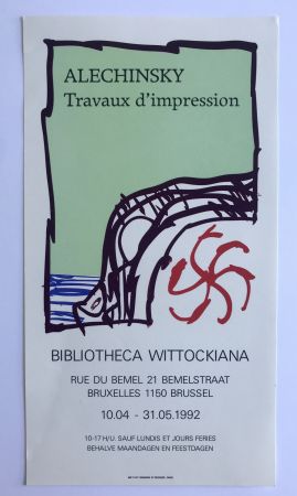 Manifesti Alechinsky - Bibliothèque Wittockiana / Bruxelles