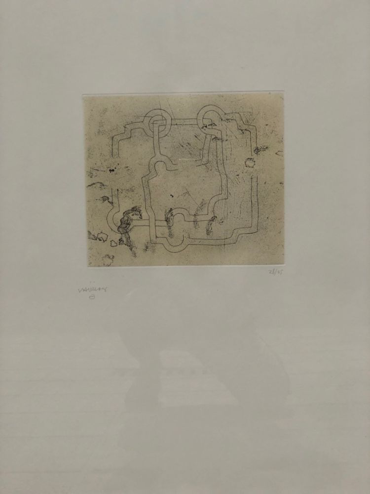 Acquaforte E Acquatinta Chillida - Bidearte I