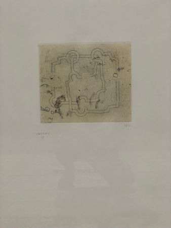 Acquaforte E Acquatinta Chillida - Bidearte I