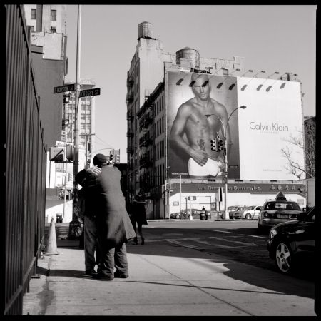 Fotografie Deruytter - Billboards, NY: Houston and Crosby Streets (CK 5)