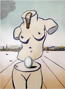 Litografia Dali - Birth of Venus