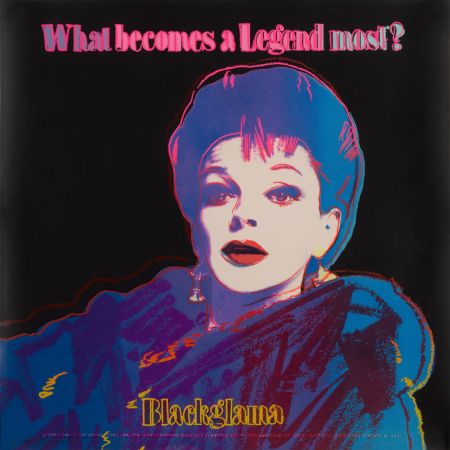 Serigrafia Warhol - Blackglama (Judy Garland)