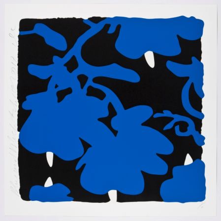 Serigrafia Sultan - Blue and Black, Feb 10, 2017