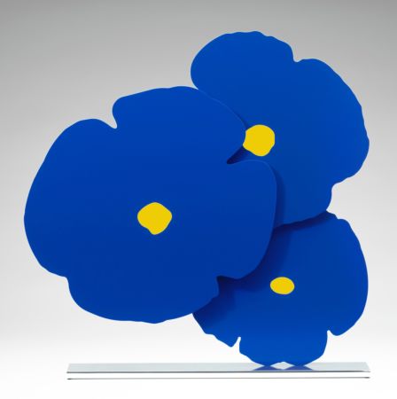 Multiplo Sultan - Blue and Yellow Poppies