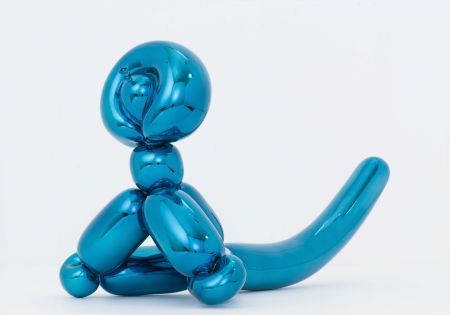 Multiplo Koons - Blue Balloon Monkey